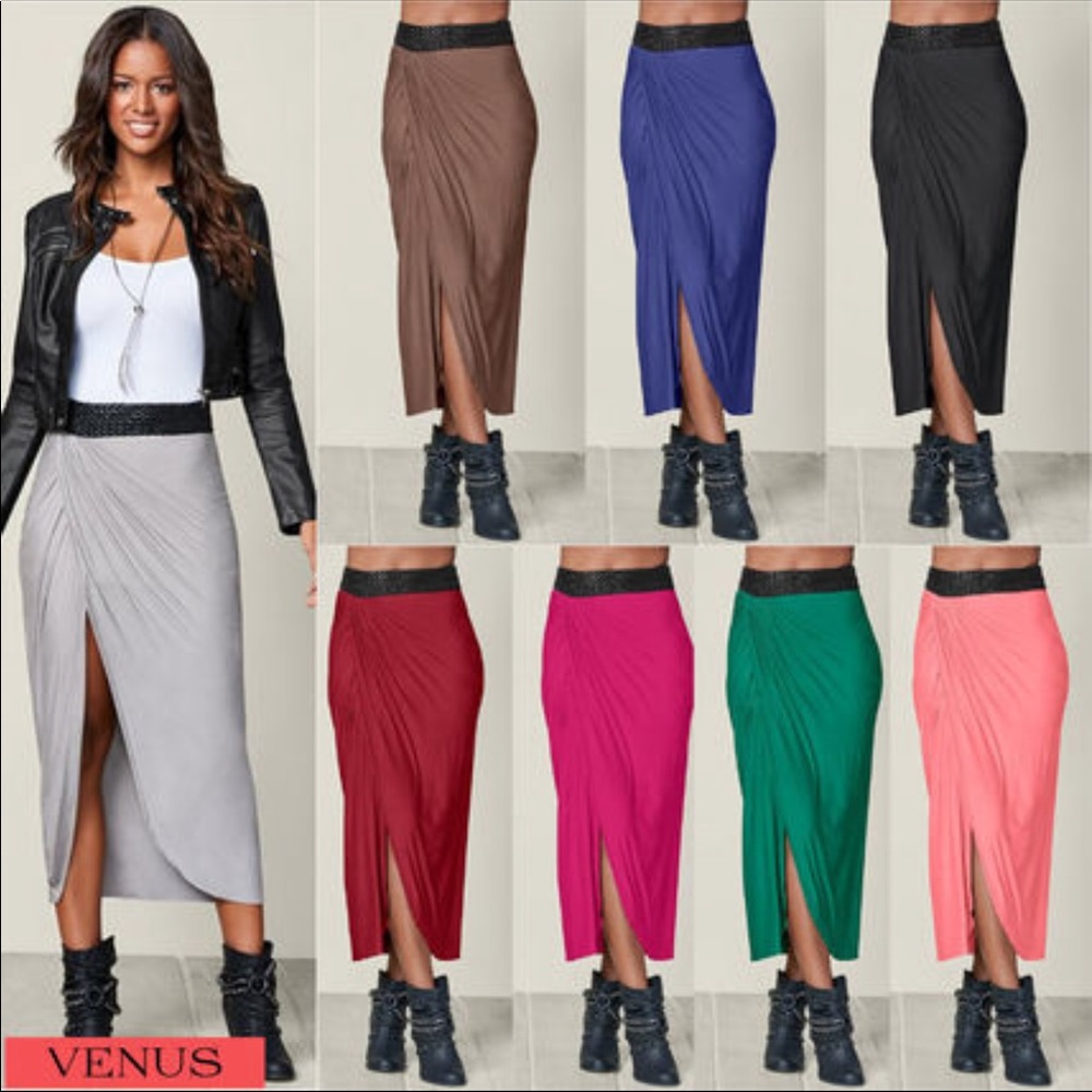 Black maxi skirt never used